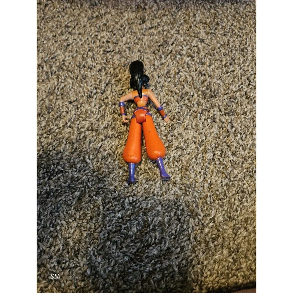 1995 Mattel Disney's Aladdin TV Articulated Figures Series Jasmine in Red Figure